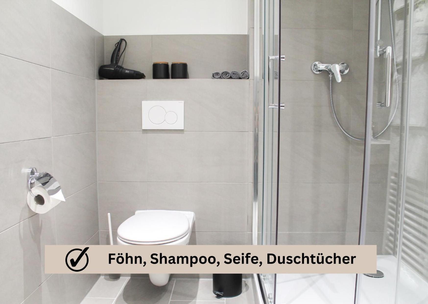Modern Apartment - Fuer Freunde & Familien, Stadtnah, Parkplatz, E-Ladestation, Gitterbox Fuer Fahrraeder, Fitnessstudio, Digitale Gaestemappe Mit Restaurant- Und Unternehmenstipps Coblence Extérieur photo