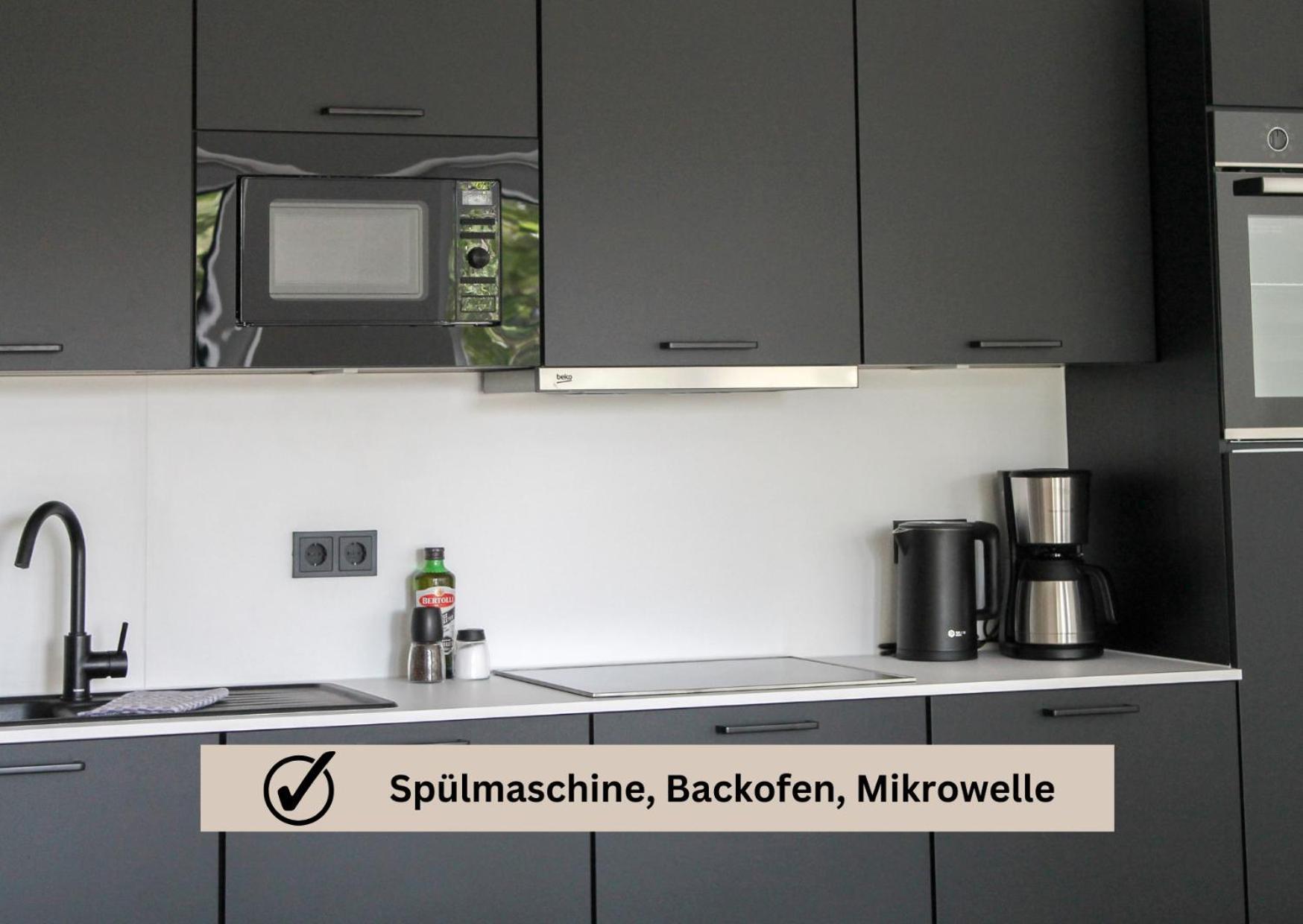 Modern Apartment - Fuer Freunde & Familien, Stadtnah, Parkplatz, E-Ladestation, Gitterbox Fuer Fahrraeder, Fitnessstudio, Digitale Gaestemappe Mit Restaurant- Und Unternehmenstipps Coblence Extérieur photo
